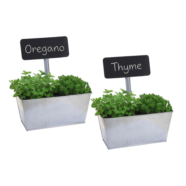 BLUMENTOPF 12,5X26X23 CM 2er Set