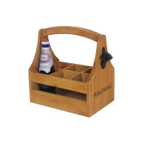 HTI-Living Der Bierträger aus Holz Geschenkidee "Arbeit macht Durst" HTI-Living Der Bierträger aus Holz Geschenkidee "Arbeit macht Durst"