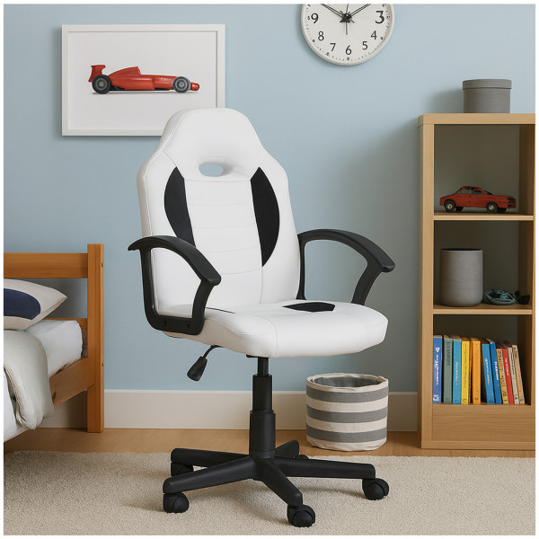 Drehstuhl Daytona Junior Weiß