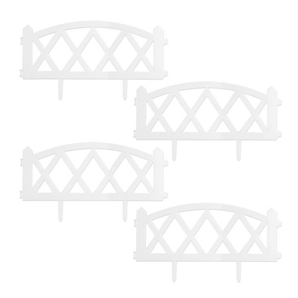 Gartenzaun mit Bögen Nessa 4-teilig