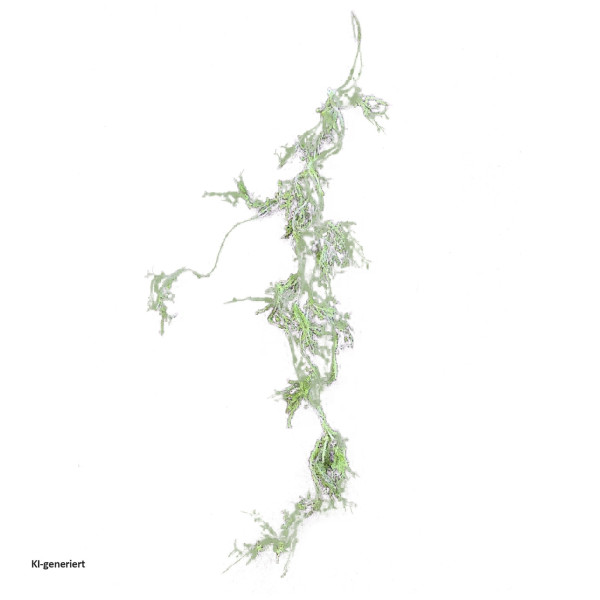Moos Girlande Flora01, Kunstpflanze