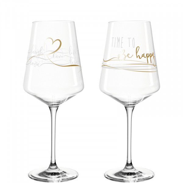 Leonardo Happy Rotweinglas 2 er Set 560 ml