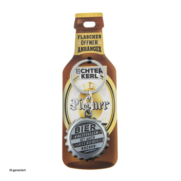Flaschenöffner - Kaltes Bier