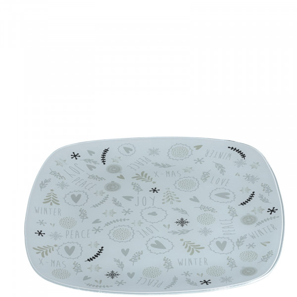 Leonardo NEVE Teller 32cm X-mas