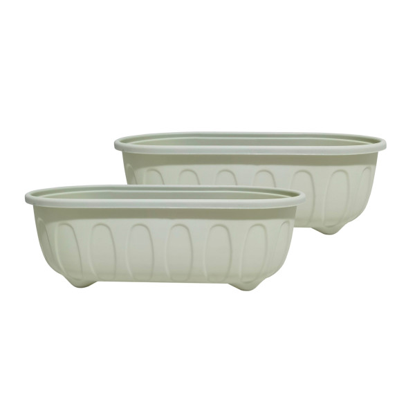 HTI-Living Pastell 2er-Set Blumenkasten Nessa