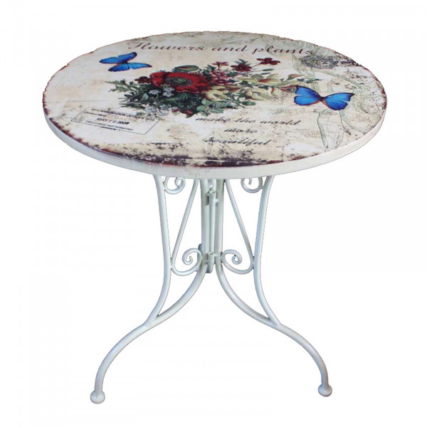 HTI-Living Flowers and Plants Metalltisch