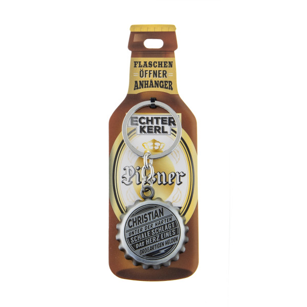 Flaschenöffner - Christian