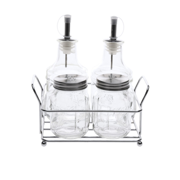 MENAGE SET 5 TEILIG 17X13X 8 CM 795 GRAMM