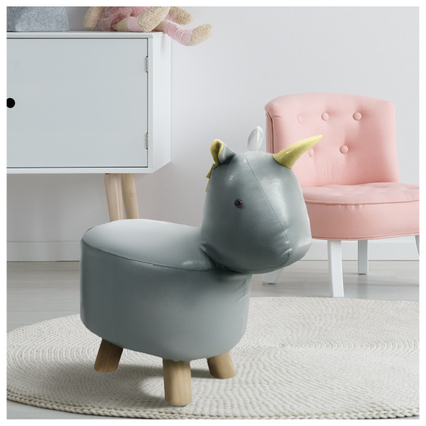 HTI-Living Tiermotiv Einhorn Hocker für Kinder