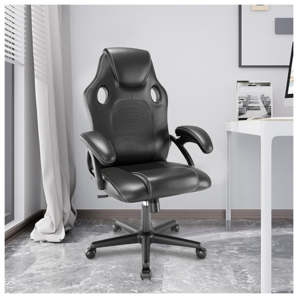 HTI-Living Daytona Schwarz Bürostuhl Eco