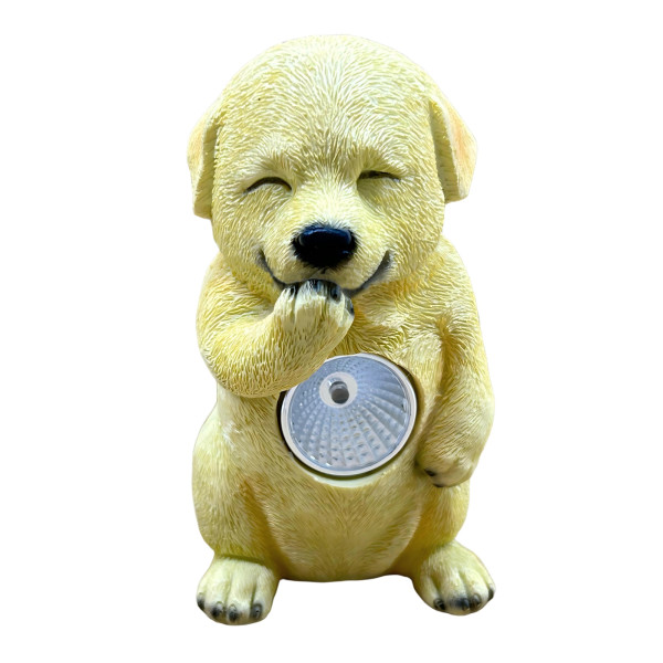 Solardekoleuchte Hund