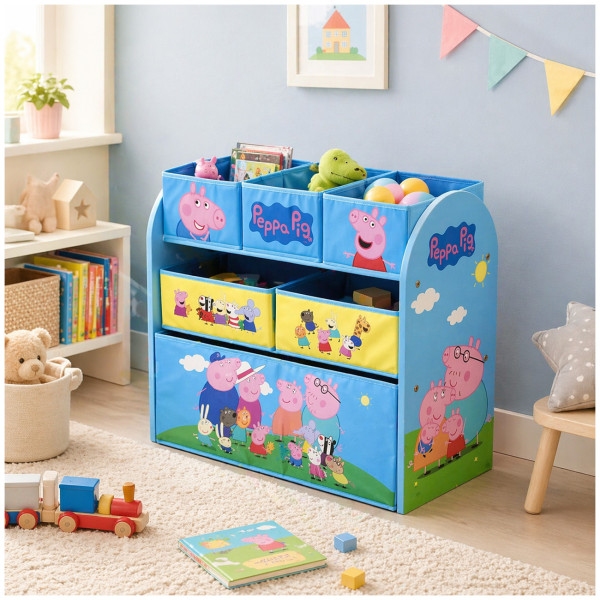 Aufbewahrungsschrank Peppa Pig 3-lagig 62,5 cm