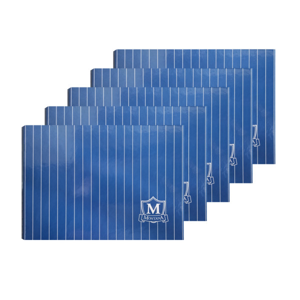 Bankordner Montana blau 5er Set