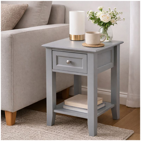 Beistelltisch Lara Grau