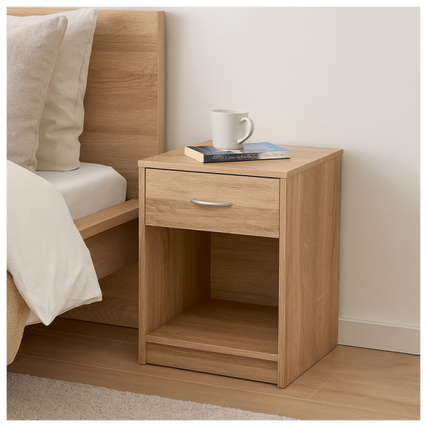 HTI-Living Nina Sonoma Nachtschrank mit 1 Schublade