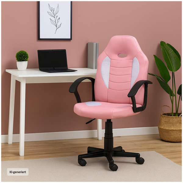 Drehstuhl Daytona Junior Pink