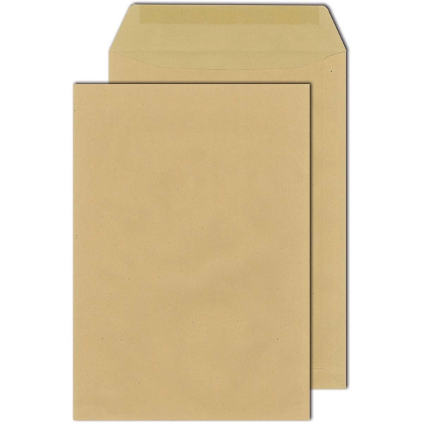 Versandtaschen DIN E4 nassklebend natron braun 13