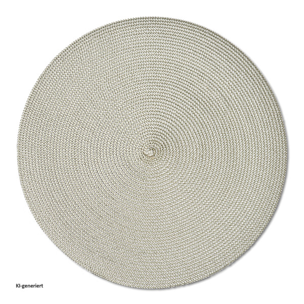 Platzset "Twist", Kunststoff, jade