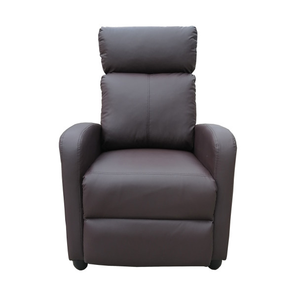 HTI-Living Corrado Kunstleder Braun Relaxsessel