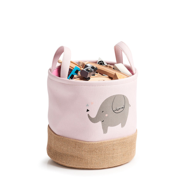 Aufbewahrungskorb "Elefant", Polyester