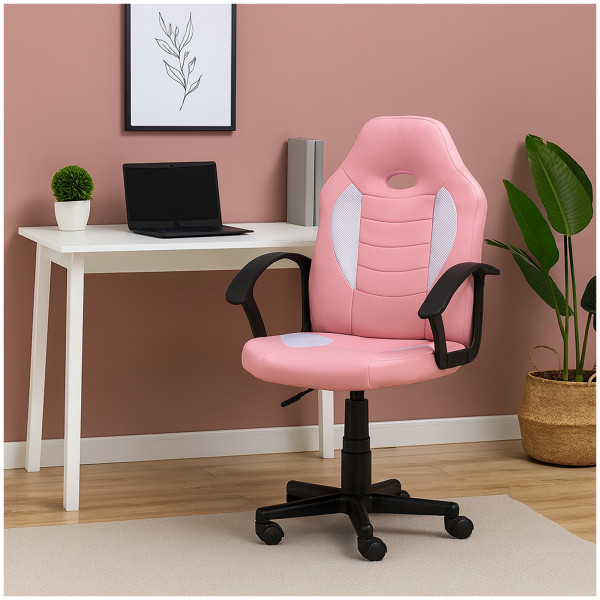 Drehstuhl Daytona Junior Pink