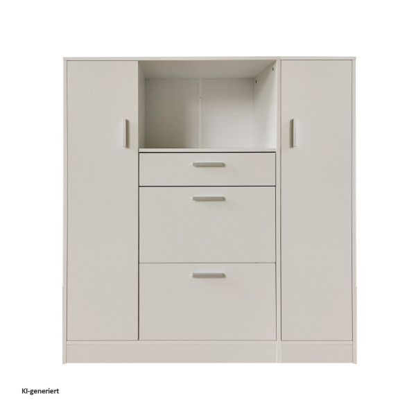 Küchenbuffet Küchenschrank Kombi L