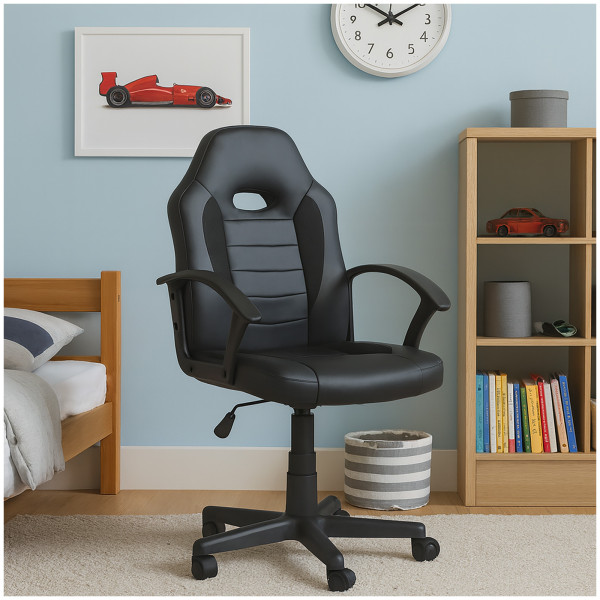 Drehstuhl Daytona Junior Schwarz