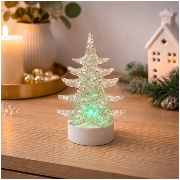 HTI-Living mit toller Beleuchtung Funkelnder Weihnachtsbaum klein