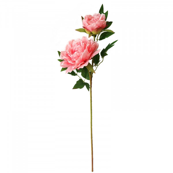 HTI-Living Flora Pfingstrose Rosa 71 cm Kunstblume