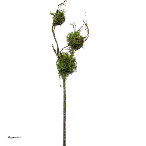 Strauch mit Vogelnestern, Flora03, Kunstpflanze