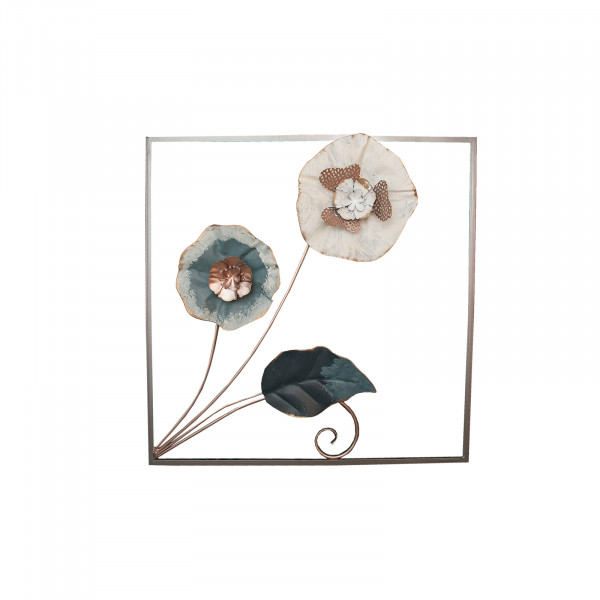 NTK-Collection Silhouette Blume Wanddeko
