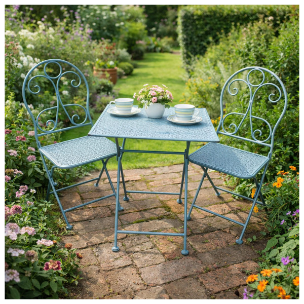 Tischgruppe Solea Blau