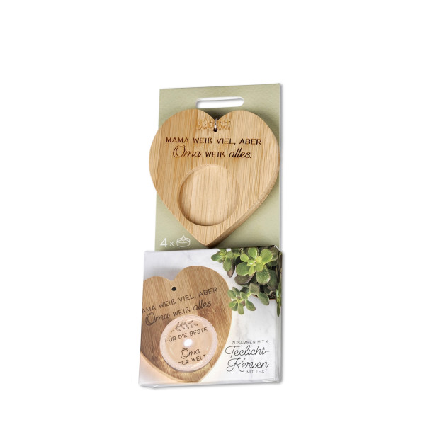 Magic-Kerze 8cm Mama weiß viel, aber