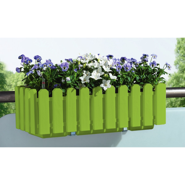 HTI-Living Nessa 50 cm Grün Blumenkasten mit Wasserspeicher