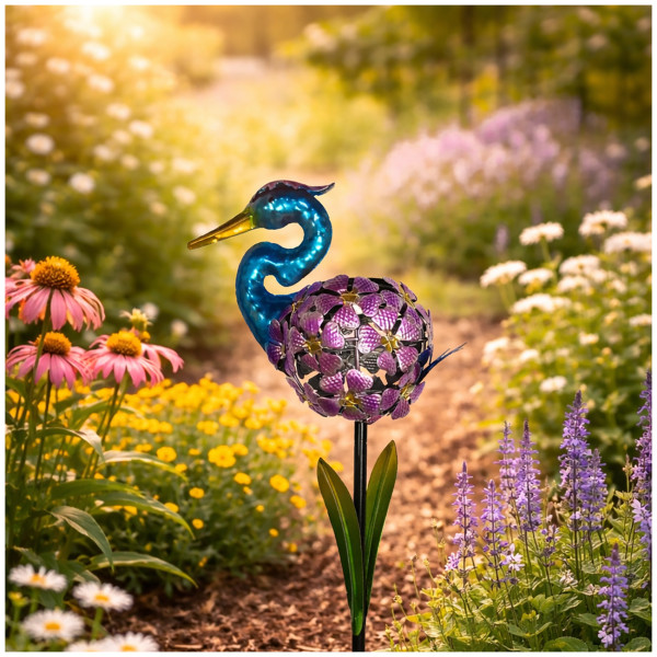 Solarlampe Soley Reiher