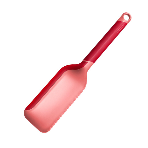 coox Silikon Rot Tortenheber mit Schneidfunktion