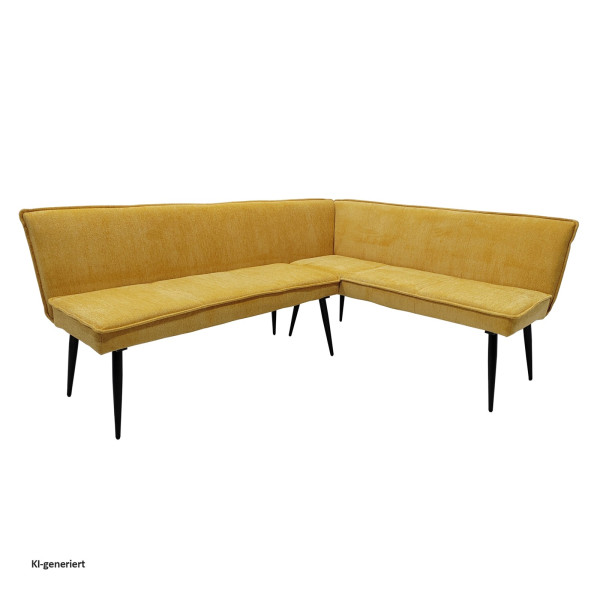 Eckbank Mesilla 195 x 154 cm Gelb