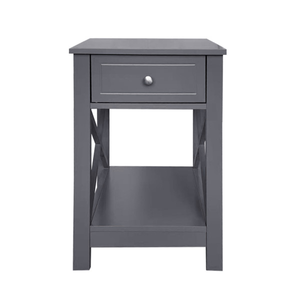 Nachttisch Hayet Grau