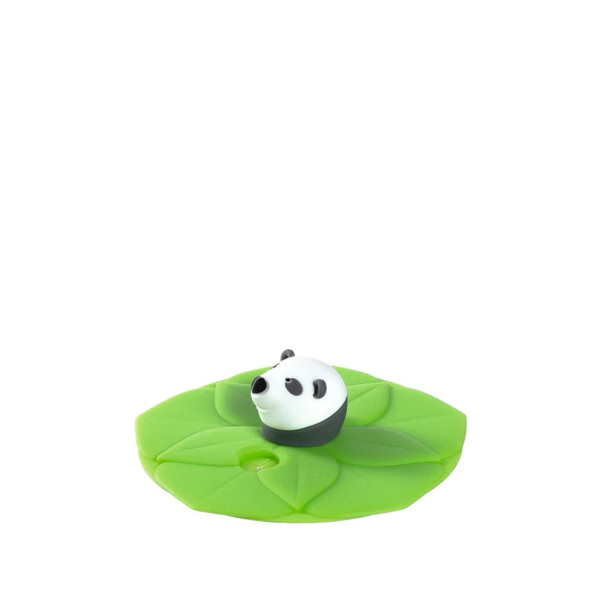 Deckel grün Panda Bambini