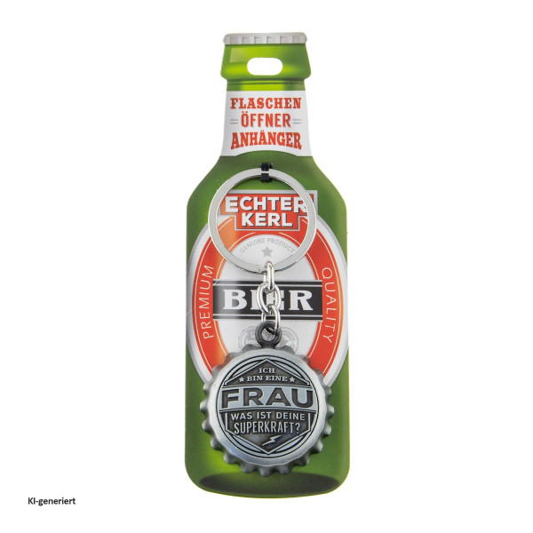 Flaschenöffner - Frau