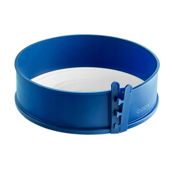 Coox Ø 16 cm Silikon Blau Springform mit Porzellanboden