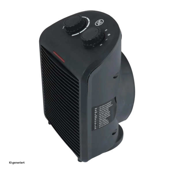 Heizlüfter HOTserie 2000 W schwarz