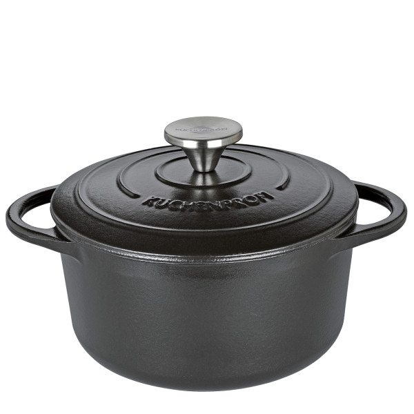 Bratentopf rund, 20 cm classic black PROVENCE