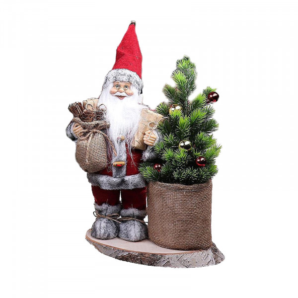HTI-Living mit Baum Weihnachtsmannfigur 30 cm
