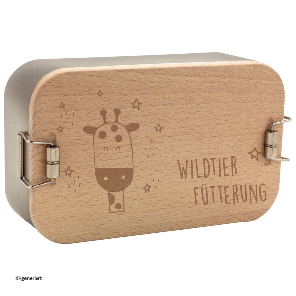 Lunchbox "Wildtierfütterung"