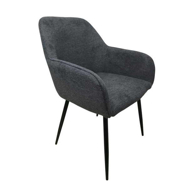 Stuhl Albany grau waffle