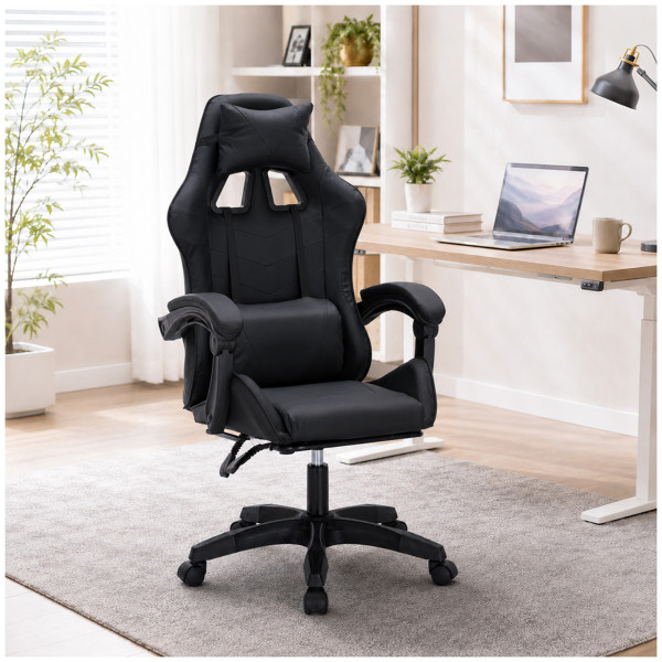 Drehstuhl Krit Eco Schwarz PVC