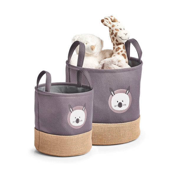 HTI-Living 2er-Set Aufbewahrungskörbe Hase