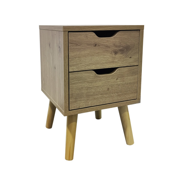 Nachtschrank 2 Schubkästen Thekla 2945