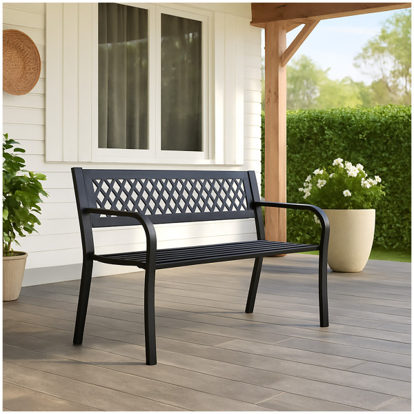 Gartenbank Venera Schwarz